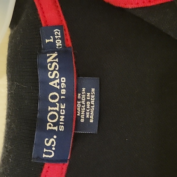 Black NWOT polo size boys large (10-12) - Picture 4 of 9